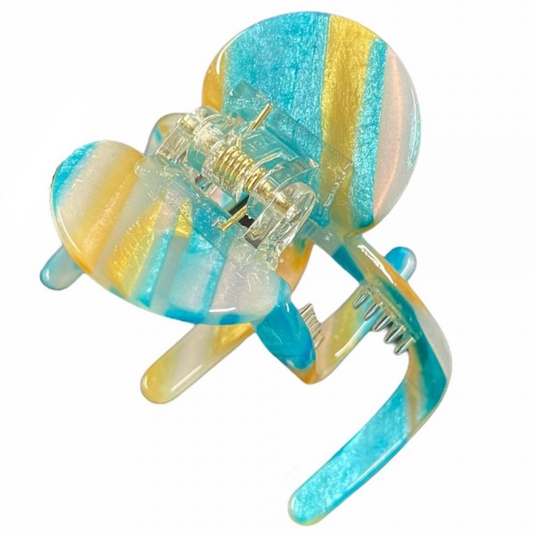 Small Acrylic Hair Claw Clip.

- Approximately 2" Long