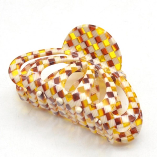 Acrylic Hair Claw Clip.

- Approximately 3.2" Long