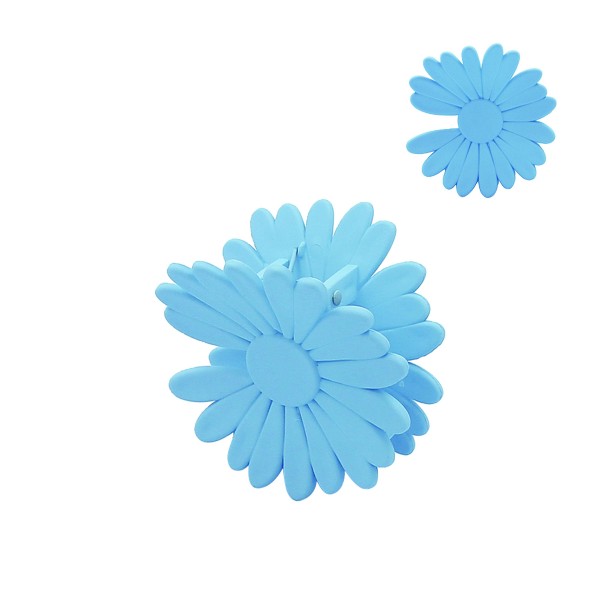 Plucked Petal Flower Hair Clip

- Approximately 2.5" Diameter