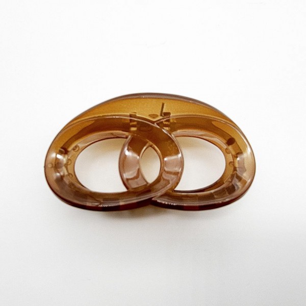 Interlocking Circle Hair Claw Clip

- Approximately 3.25" L