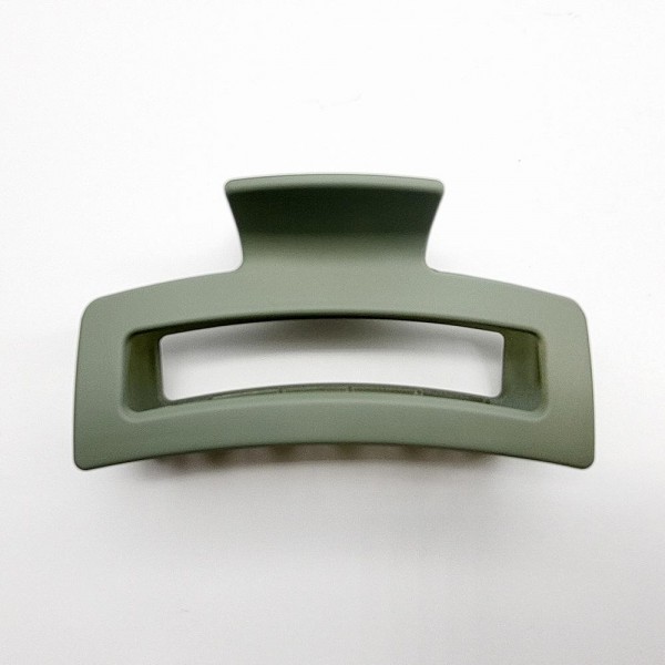 Open Rectangle Hair Claw Clip

- Approximately 3.5" L 