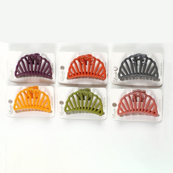 Clam Shell Claw Clip Set of 12 

- Approximately 3" L