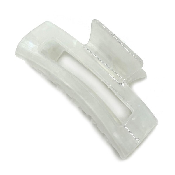 Do Everything In Love Rectangular Multi-toned Resin Hair Clip

- Approximately 3.5" L