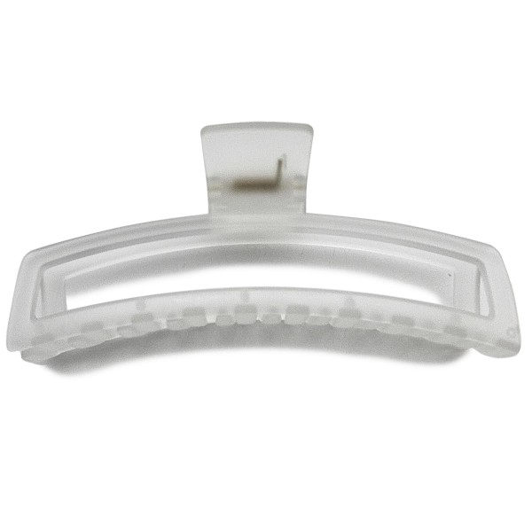 Wholesale extra Large Frosted Acrylic Rectangle Claw Hair Clip L W Made Korea