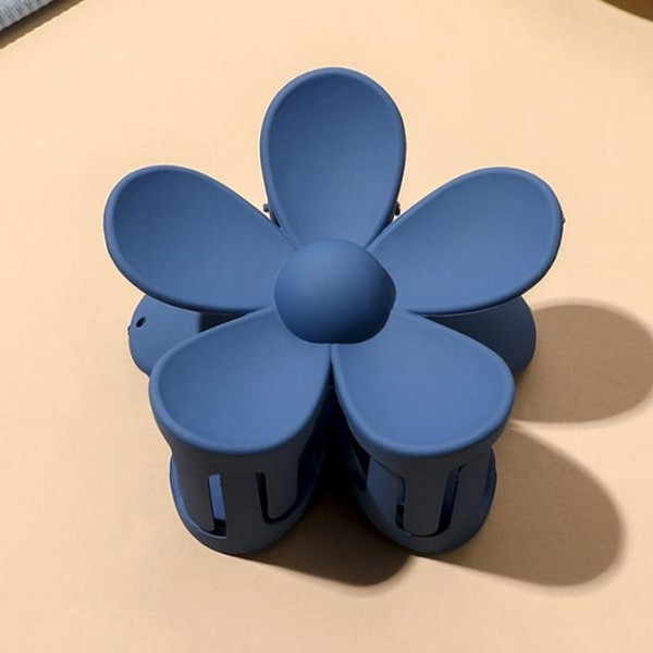 Wholesale matte Flower Claw Hair Clip L