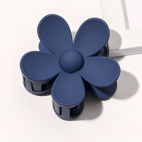 Wholesale matte Flower Claw Hair Clip L