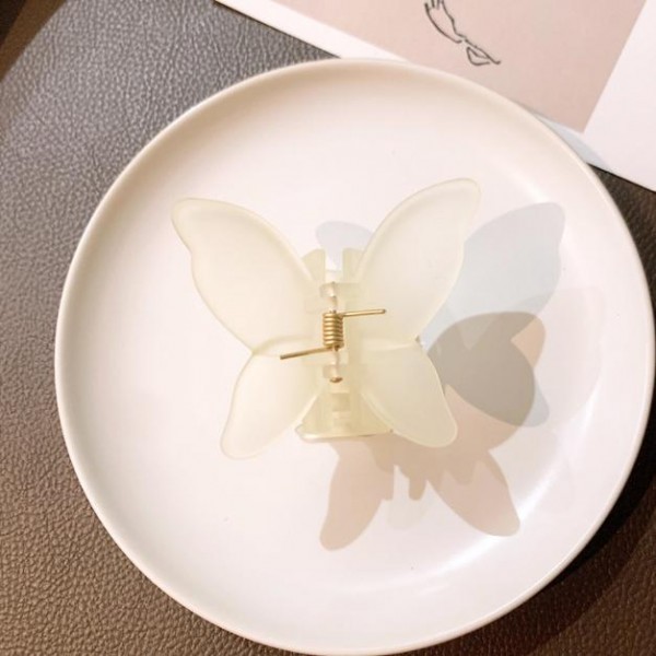 Wholesale frosted Butterfly Hair Clip W