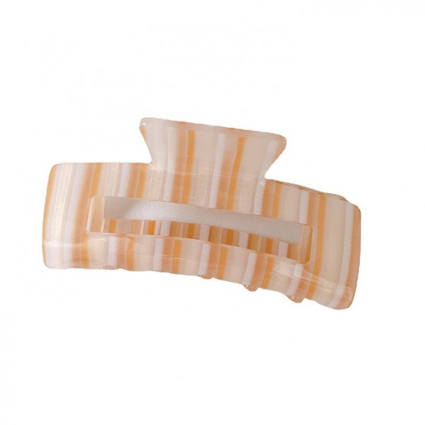 Wholesale striped Acetate Hair Clip W