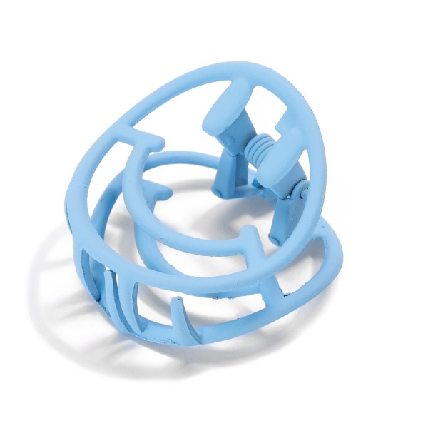 Wholesale metal Smile Outline Hair Claw W