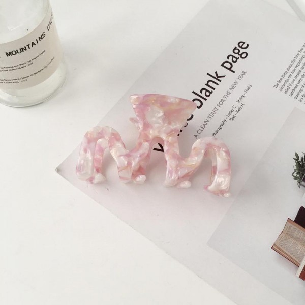 Wholesale wavy Acetate Hair Claw W