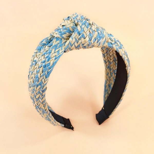 Straw Knotted Headband

- One Size Fits Most