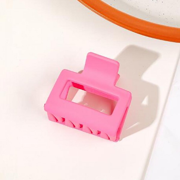 Wholesale small Matte Rectangle Hair Claw Clip L