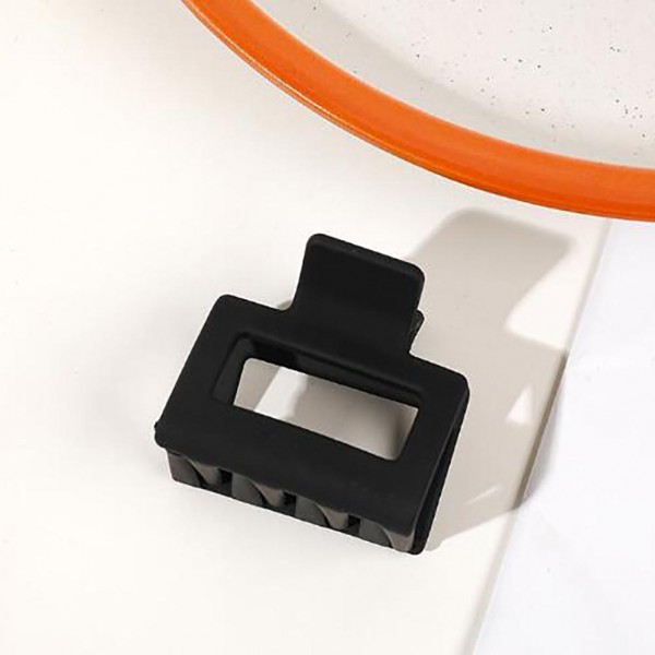 Wholesale small Matte Rectangle Hair Claw Clip L