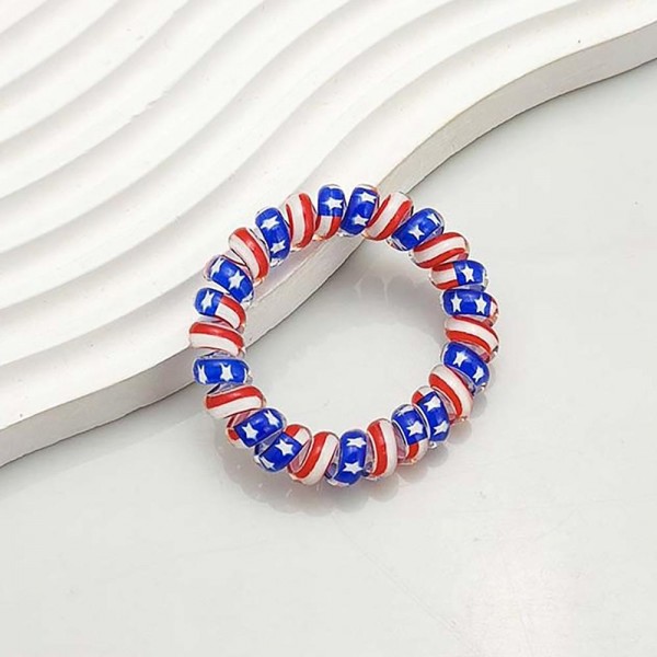 Wholesale americana Spiral Hair Tie D