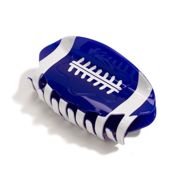 Football Claw Hair Clip

- Approximately 4" L