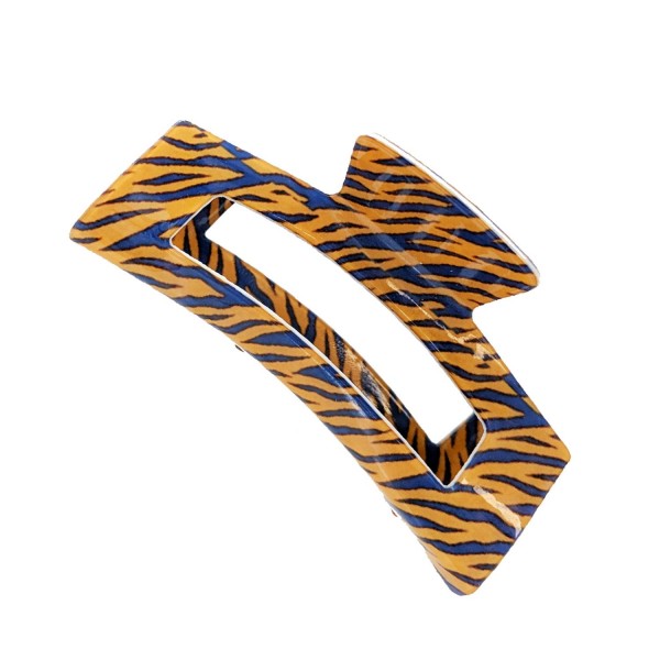 Wholesale hollow Animal Print Acetate Claw Hair Clip L
