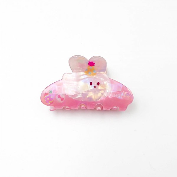 Wholesale iridescent Easter Bunny Claw Hair Clip L