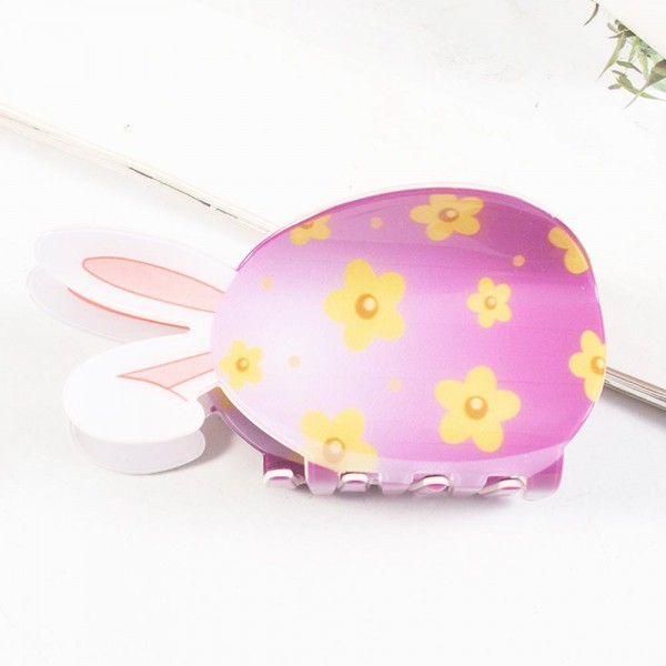Wholesale easter Egg Bunny Ears Claw Hair Clip L