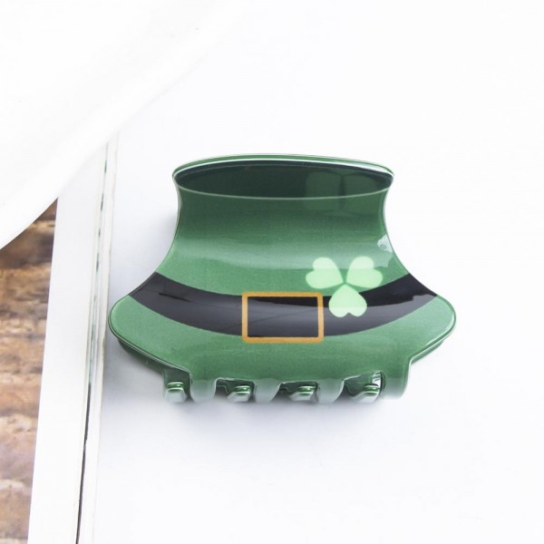 Wholesale leprechaun Hat Claw Hair Clip L