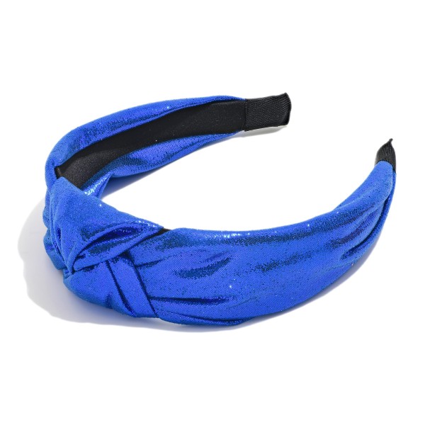 Wholesale metallic Knotted Headband One Fits Most