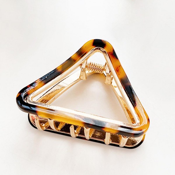 Acetate Triangle Claw Hair Clip 

Approximately 2" L