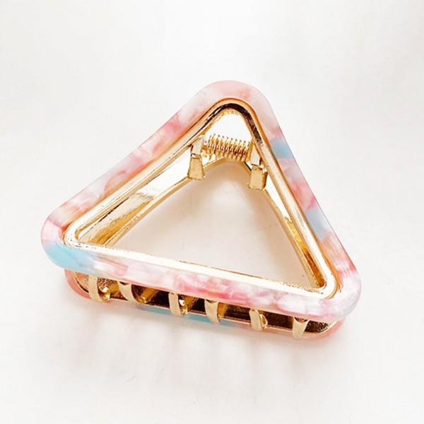 Acetate Triangle Claw Hair Clip 

Approximately 2" L