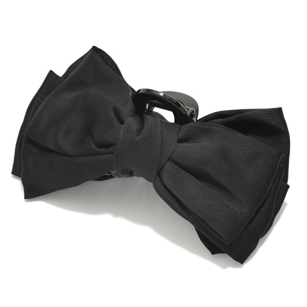 Wholesale satin Clip Hair Bow L