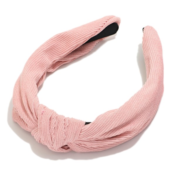 Wholesale corduroy Knotted Headband One Fits Most