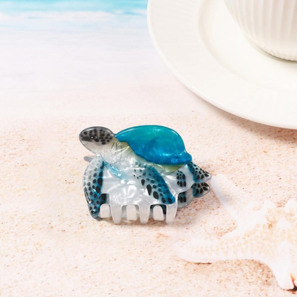 Marbled Acetate Claw Hair Clip 

- Approximately 2" L