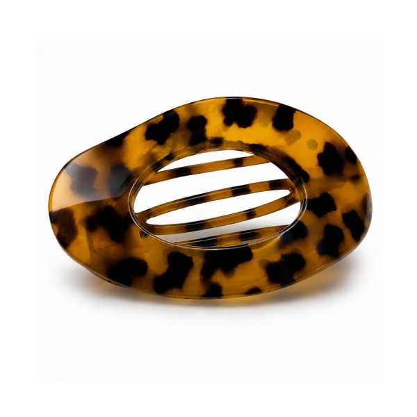 Flat Hollow Oval Claw Hair Clip

- Approximately 4" L

