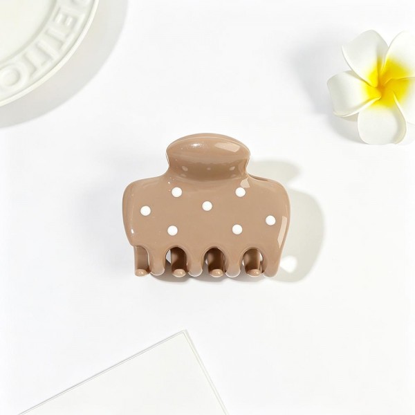 3d Polka Dot Claw Hair Clip

- Approximately 1.75" L