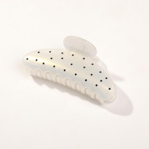 3D Polka Dot Claw Hair Clip

- Approximately 4" L