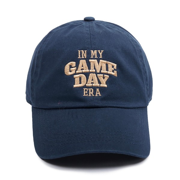 Embroidered 'In My Game Day Era' Baseball Cap

- One Size Fits Most
- Slide Buckle Adjustment 
- 100% Cotton 