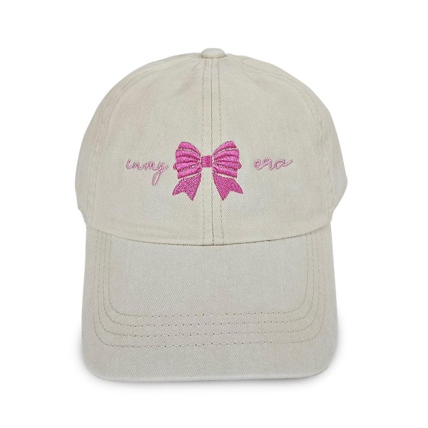 Embroidered 'in my bow era' Baseball Cap

- One Size Fits Most
- Slide Buckle Adjustment
- 100% Cotton