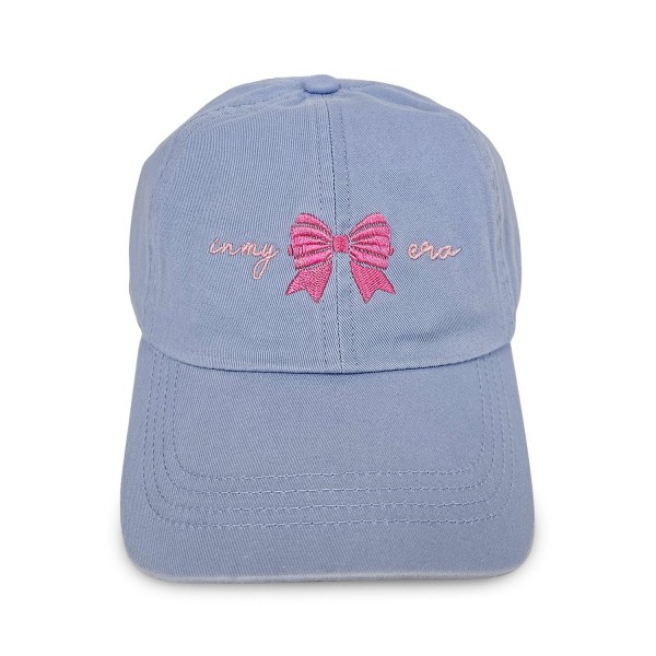 Embroidered 'in my bow era' Baseball Cap

- One Size Fits Most
- Slide Buckle Adjustment
- 100% Cotton