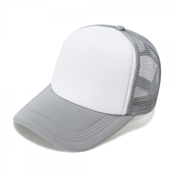 Wholesale blank Trucker Baseball Cap One Fits Most Adjustable Snap Back Polyeste
