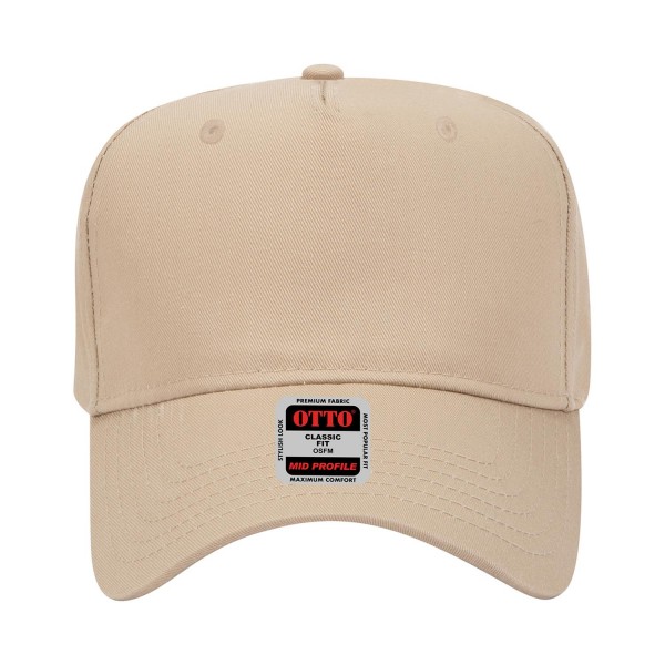 OTTO CAP 31-069
5 Panel Mid Profile Dad Hat
- One Size Fits Most
- Adjustable Snap Back
- Cotton Blend Twill
- 65% Polyester / 35% Cotton
- Structured Firm Front Panel