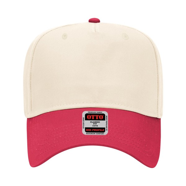 OTTO CAP 31-069
5 Panel Mid Profile Dad Hat
- One Size Fits Most
- Adjustable Snap Back
- Cotton Blend Twill
- 65% Polyester / 35% Cotton
- Structured Firm Front Panel
