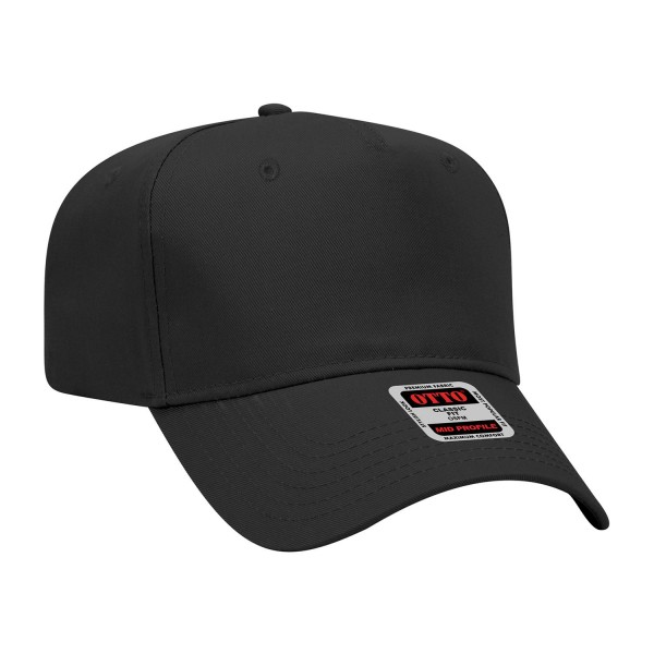 OTTO CAP 31-069
5 Panel Mid Profile Dad Hat
- One Size Fits Most
- Adjustable Snap Back
- Cotton Blend Twill
- 65% Polyester / 35% Cotton
- Structured Firm Front Panel