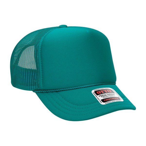 OTTO CAP 39-165
5 Panel High Crown Mesh Back Trucker Hat
- One Size Fits Most 
- Adjustable Snap Back 
- 100% Polyester - Front Panel With Lining 
- Polyester Foam Front
100% Polyester Front 100% Polyester Mesh Back The Traditional Look 5-panel cap Seamless Foam Front Panel with Lining Matching Color Braid 8 Rows Stitching on Visor Matching Fabric Under Visor Matching Color Sweatband Plastic Adjustable Snap OSFM - Adult (6 1/2 - 7 5/8)