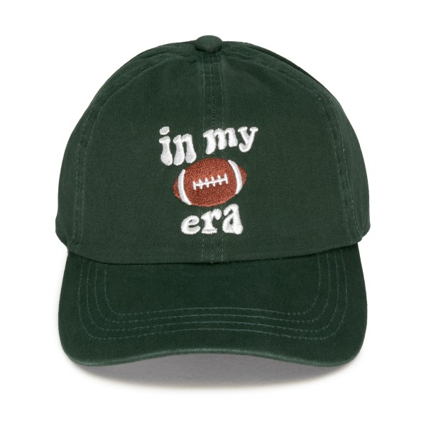 Wholesale embroidered MY GAMEDAY ERA Baseball Cap One Fits Most Slide Buckle Adj