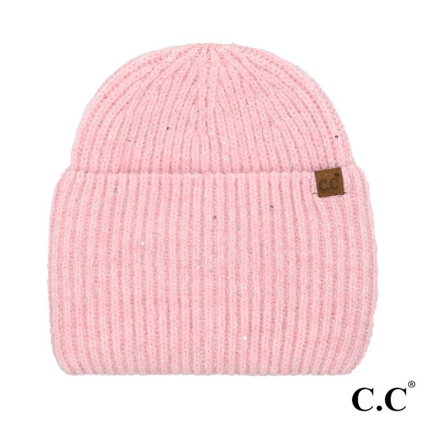 C.C HTE0104
Wide Cuff Metallic Sequin Beanie

- One Size Fits Most
- 50% Acrylic / 40% Polyester / 10% Rabbit Hair