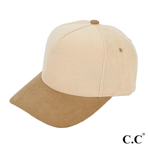 Wholesale c C TCM Corduroy Snap Back Cap One Fits Most Polyester Cotton