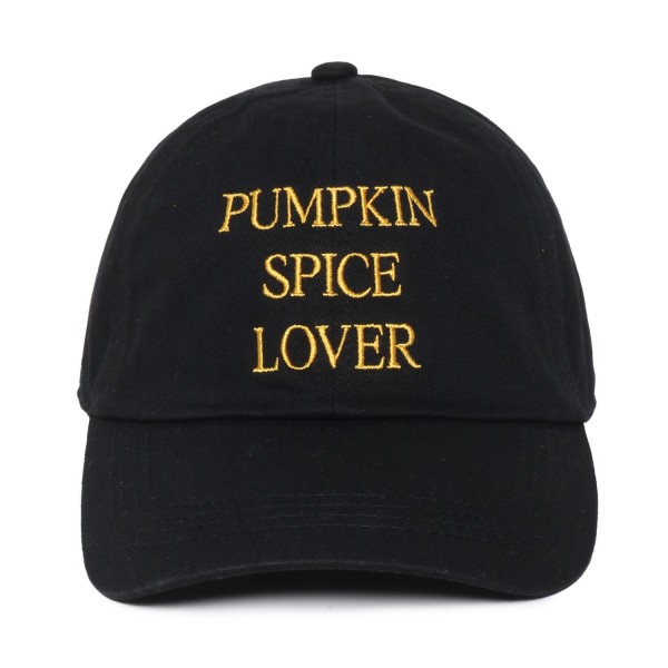 Wholesale pUMPKIN SPICE LOVER Embroidered Baseball Cap One Fits Most Slide Buck