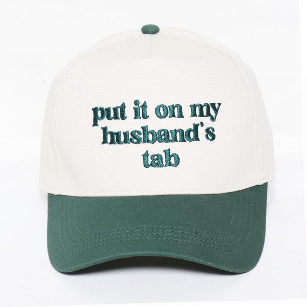 Wholesale put it my husband s tab Embroidered Two Baseball Cap One Fits Most Sn