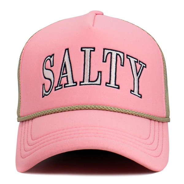 Wholesale vintage Embroidered SALTY Trucker Hat One Fits Most Adjustable Snap Cl