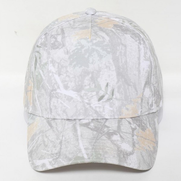 Wholesale camo Baseball Cap One Fits Most Snap Back Closure Cotton