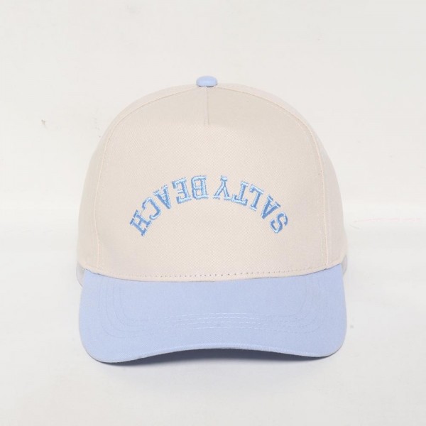 Wholesale upside Down Salty Beach Embroidered Two Baseball Cap One Fits Most Sna