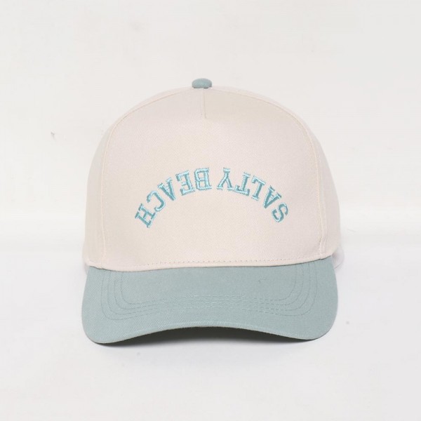 Wholesale upside Down Salty Beach Embroidered Two Baseball Cap One Fits Most Sna