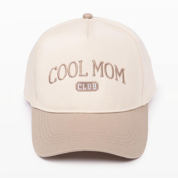 Wholesale cool Mom Club Embroidered Two Baseball Cap One Fits Most Snap Back Cl